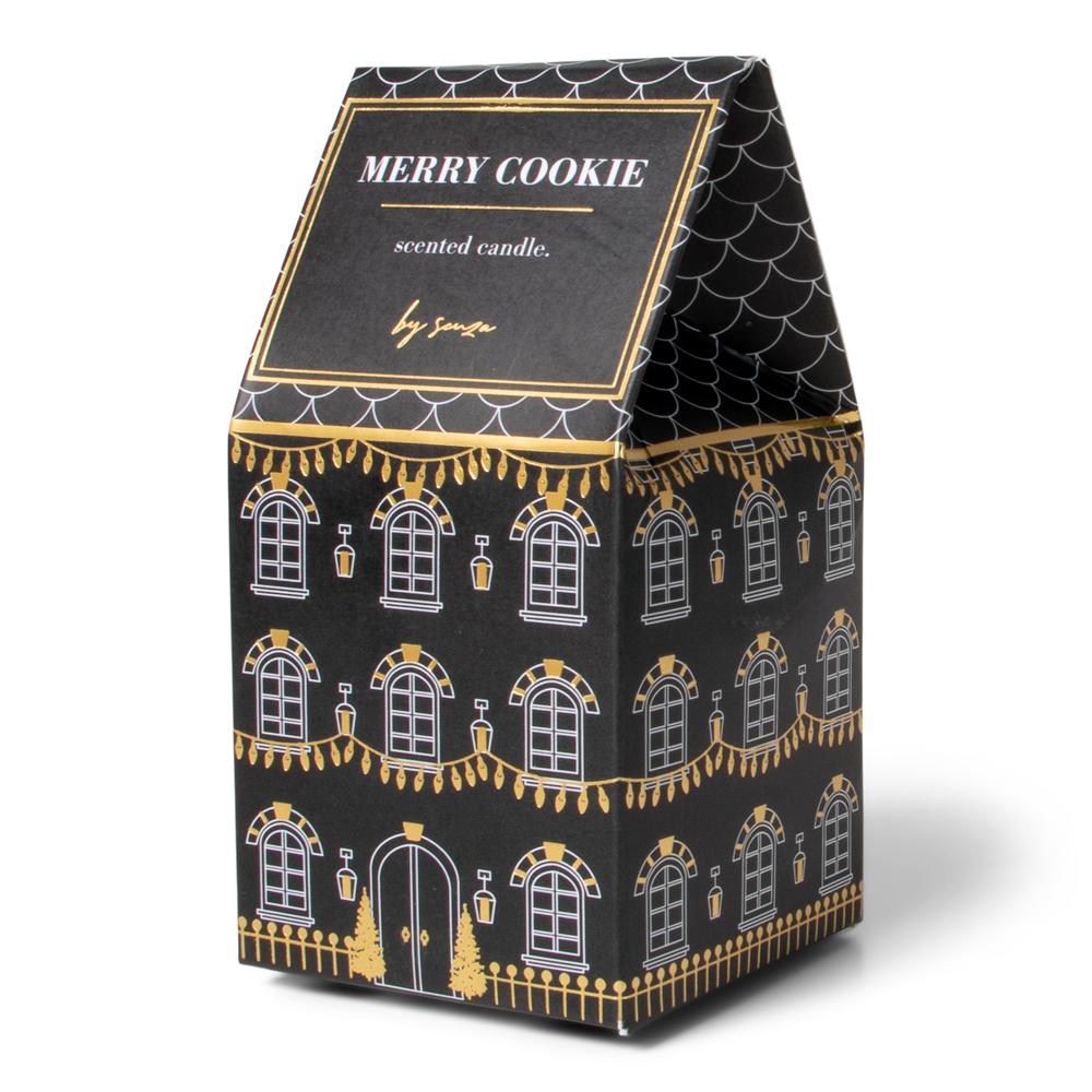 kerstkaars-in-verpakking-cadeau-voor-haar
